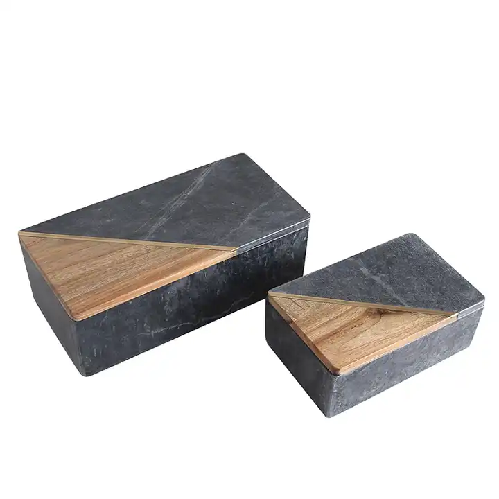 Luxury Black Marble Box