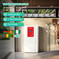 Pack de batteries LiFePO4 Solarthon, système de stockage d'énergie solaire lithium-ion haute capacité