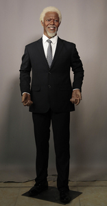 Figura di cera a grandezza naturale del <span class=keywords><strong>politico</strong></span> africano famoso su misura EH79 - Product Image 6