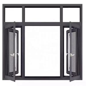 Fenêtres en aluminium à rupture <span class=keywords><strong>de</strong></span> pont thermique pour maisons, fenêtres en verre DQ20, fenêtres en aluminium à double vitrage, portes - Product Image 5