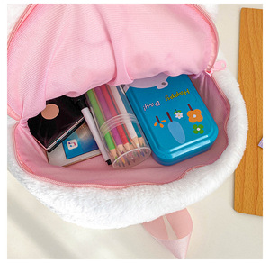 Mignon <span class=keywords><strong>petit</strong></span> <span class=keywords><strong>sac</strong></span> à <span class=keywords><strong>dos</strong></span> en peluche à fourrure mignon fille <span class=keywords><strong>sac</strong></span> ma mélodie <span class=keywords><strong>sac</strong></span> à fourrure loisirs <span class=keywords><strong>sac</strong></span> à <span class=keywords><strong>dos</strong></span> quotidien cartable cartable rose - Product Image 6