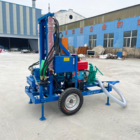 Machine de forage de puits d'eau portable, profondeur 200M, vente directe