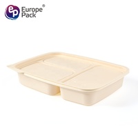 Boîte à Lunch à emporter en plastique, Bento portatif, sans danger pour micro-ondes portatif boîte à Lunch