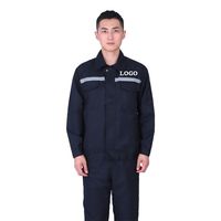 Vente en gros de vêtements de sécurité personnalisés vêtements de travail de construction costume pour l'industrie uniforme de réparation de mécanicien avec bande réfléchissante