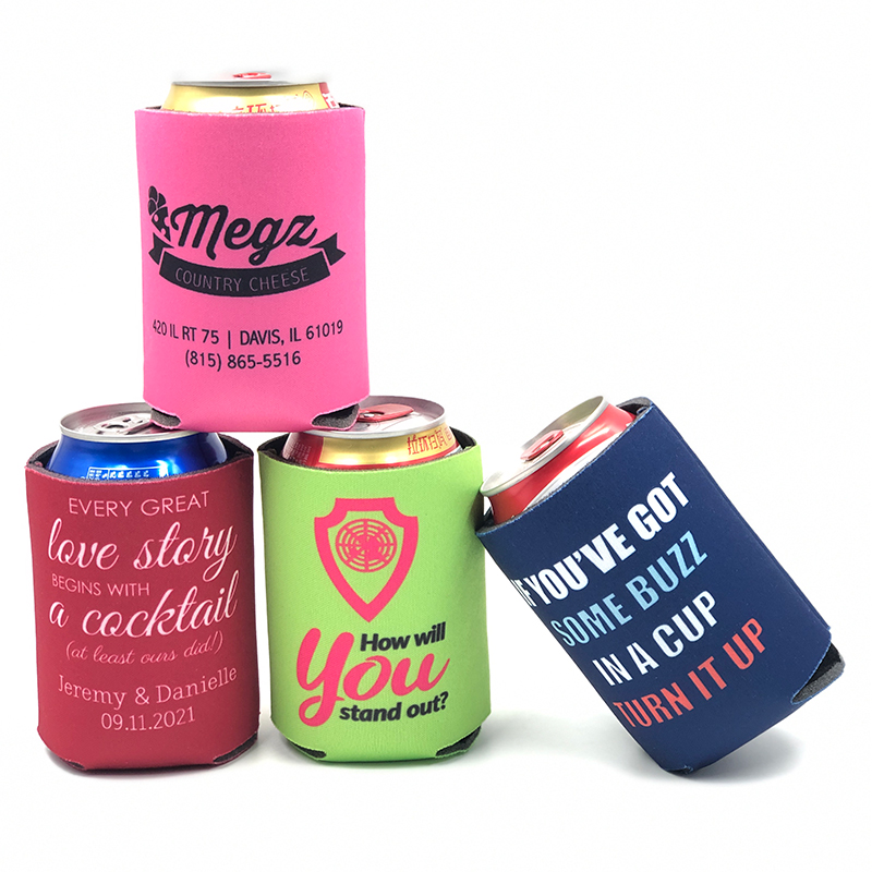 Индивидуальный короткий кулер 12 унций для напитков Coozies для пива Coozies сублимационный кулер с логотипом