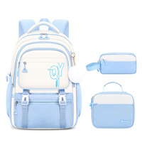 Nouveau Sac à Dos Scolaire Oxford Mignon pour Enfants, Respirant, Imperméable, Antibactérien, Décontracté, avec Harnais à Coussin d'Air