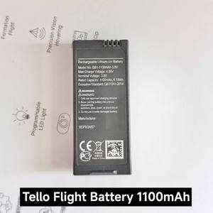 <span class=keywords><strong>แบ</strong></span><span class=keywords><strong>ต</strong></span>เตอรี่ลิเธียมโพลิเมอร์แบบชาร์จได้ 3.8V 1100mAh 4.18Wh สำหรับโดรน <span class=keywords><strong>Tello</strong></span> EDU RC  <span class=keywords><strong>แบ</strong></span><span class=keywords><strong>ต</strong></span>เตอรี่สำรองสำหรับโดรน <span class=keywords><strong>DJI</strong></span> <span class=keywords><strong>Tello</strong></span> มีสินค้าในสต็อก - Product Image 2