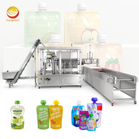 Machine de remplissage rotative automatique ORME pour sachets à bec verseur, remplissage à chaud et scellage, pour jus et huile d'olive