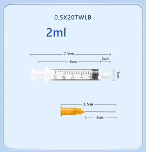 Jeringas y Agujas Veterinarias al por Mayor, Personalizadas, Económicas, con Certificación CE e ISO, OEM, de 1ml, 2ml, 3ml, 5ml, 10ml, 20ml, 50ml y 60ml - Product Image 4