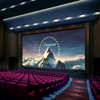 Écran de projection motorisé électrique blanc mat HD 150 pouces 16:9 pour les cinémas à domicile, les salles de réunion, l'éducation