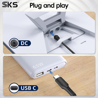 Cable de Carga USB Tipo-C a CC de 100W 20V 5A, Impermeable, Compatible con Starlink Mini, para Uso en Exteriores