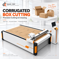 CNC Digitale Snijmachine voor Golfkarton dozen en verpakkingsmaterialen