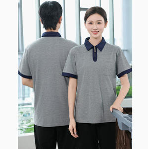 Uniformes de Trabajo Ligeros de Manga Corta para Personal de Limpieza de Hotel, Unisex, Personalizables - Product Image 2