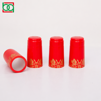 Capsules thermorétractables en PVC personnalisées pour bouteilles de vin et contenants d'assaisonnements