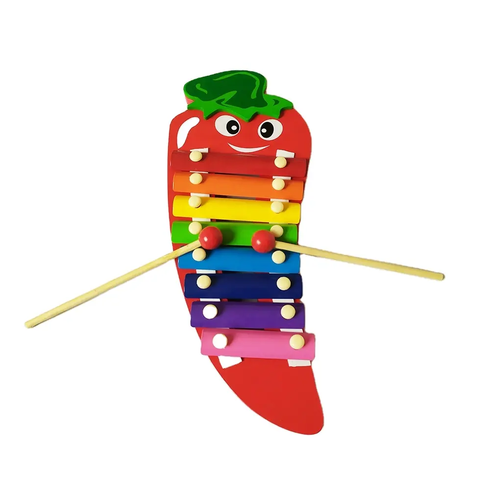 Toy Rainbow Wooden Xylophone Instrument For Children Early Wisdom Development Learning Toys For Children Gifts