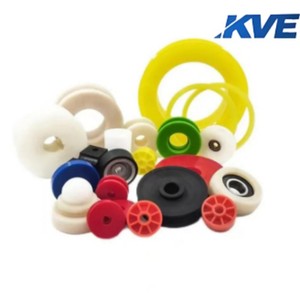 Tùy chỉnh Bumper xe PU bánh xe cao su con lăn cao su polyurethane Con lăn Silicone cao su Con lăn Polyurethane bộ phận - Product Image 6