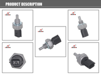 226300007R Capteur de température de liquide de refroidissement Capteur de température d'eau noire pour Renault MEGANE II 2001-2011