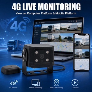 Caméra <span class=keywords><strong>de</strong></span> <span class=keywords><strong>recul</strong></span> 4G étanche IP69 pour véhicule, vision en direct <span class=keywords><strong>sur</strong></span> téléphone, aide au stationnement pour fourgon, bus, camion, flotte - Product Image 3