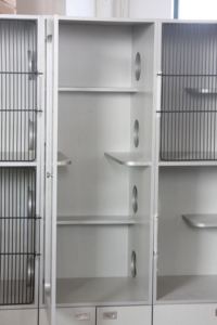 KC-701 özel tasarım çift katlı evcil hayvan kulubesi kedi Villa kafes kedi kasaları kınamak - Product Image 3