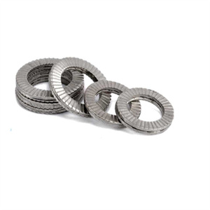 Rango de tamaño 3mm 130mm Arandela autoblocante de doble pliegue de acero inoxidable DIN25201 Arandela - Product Image 4
