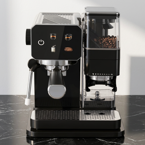 Cafetera Espresso Semiautomática Compacta de Fábrica, Cafetera Doméstica con Vaporizador, Venta al Por Mayor OEM - Product Image 1