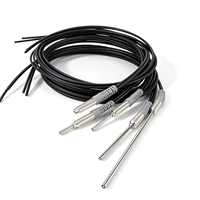 Sonde de capteur à fibre optique à réflexion diffuse Lipoo M4Coaxial à montage sur vis pour amplificateur de fibre et automatisation industrielle