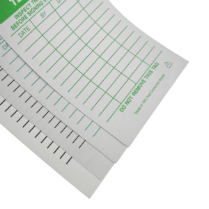 Промышленные пластиковые предупреждения об опасности безопасности Блокировка тегов метки могут быть написаны тегами для написания результатов тестов - Product Image 3