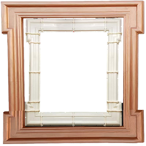 Moulure de cadre de fenêtre en ABS de style européen classique – <span class=keywords><strong>Pot</strong></span> de fleurs et jardinière portable pour jardin et projets de bricolage - Product Image 3