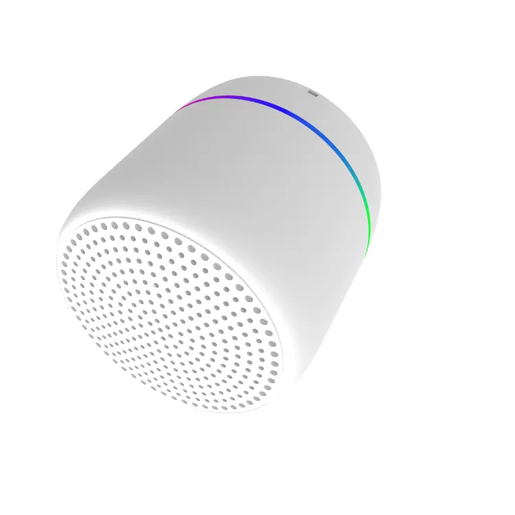 Mini caixa de som portátil bluetooth, mini alto falante multicolorido portátil para áreas externas