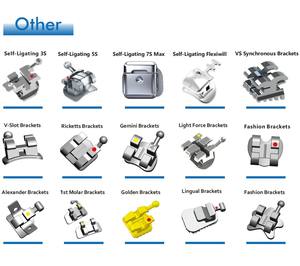 Supporto ortodontico <span class=keywords><strong>Alexander</strong></span> Kit per pazienti staffe in metallo <span class=keywords><strong>Alexander</strong></span> 022/018 bretelle in acciaio inox di alta qualità - Product Image 6