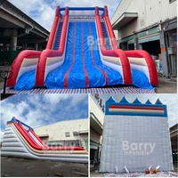Château de parc de toboggan gonflable de dessin animé commercial fo toboggan gonflable bon marché pour les enfants toboggan gonflable de fête pour les enfants