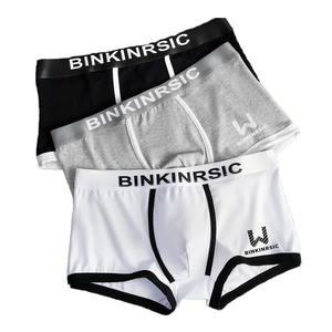 3PCS Venta caliente <span class=keywords><strong>Set</strong></span> Ropa interior para hombres Calzoncillos al por mayor a precio de venta de fuego Calzoncillos calzoncillos - Product Image 6