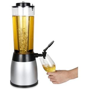 Enfriador de Cerveza y <span class=keywords><strong>Vino</strong></span> para Fútbol, Dubai Ice Tube, 3 Litros, Dispensador de Cerveza de Barril Comercial, Metal+Plástico, Minimalista, Francia Max - Product Image 4