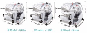 Rebanadora <span class=keywords><strong>de</strong></span> Carne Eléctrica Comercial, Horizontal, <span class=keywords><strong>de</strong></span> Disco Rotatorio, Semiautomática, para Restaurantes y Tiendas <span class=keywords><strong>de</strong></span> Kebab - Product Image 3