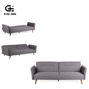 Mejor opción productos <span class=keywords><strong>Sala</strong></span> <span class=keywords><strong>lloguer</strong></span> de tejido de lino de Tuft Splitback cama de sofá - Product Image 2