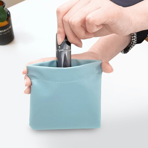 Waterproof snap-on storage <b>bag</b>, lipstick/makeup <b>bag</b>, small <b>coin</b> purse, portable <b>bag</b>, inner pocket for sanitary napkins, - Product Image 1