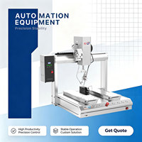 Machine de serrage de vis entièrement automatique à 5 axes, robot de serrage et d'assemblage de vis à alimentation automatique, machine de serrage de vis de bureau et autonome