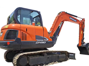 Excavatrice hydraulique DX60-9c bon marché DX60 de Doosan d'excavatrice de bâtiment de 6 tonnes - Product Image 2