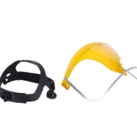 Écran facial de sécurité industrielle Visière Meulage Masque de soudage Protection complète transparente