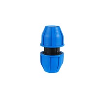 Raccord rapide coudé en plastique PN16, connecteur direct pour tuyau d'eau PE, accessoires de plomberie pour l'irrigation agricole
