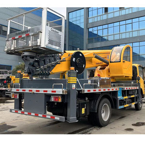 รถบรรทุกติดตั้งกระเช้าทำงานบนที่สูง ISUZU 700P 35 เมตร ขับเคลื่อน 4 ล้อ สำหรับปฏิบัติงานที่สูง - Product Image 5