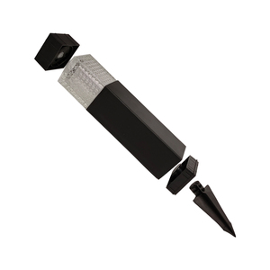 Lumière <span class=keywords><strong>solaire</strong></span> imperméable de pieu lumière extérieure décorative carrée de voie de <span class=keywords><strong>borne</strong></span> <span class=keywords><strong>solaire</strong></span> LED pour la pelouse d'aménagem - Product Image 3