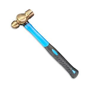 Martello a testa sferica antiscintilla con manico in fibra di vetro, in bronzo alluminio 0.5p, per cassetta degli attrezzi <span class=keywords><strong>Thor</strong></span> - Product Image 1