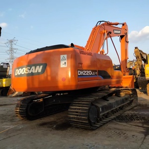 Excavadora de cadenas usada DOOSAN DH220LC-7 de 22 toneladas, maquinaria de construcción multifuncional, dh150lc, DH300LC-7 - Product Image 3