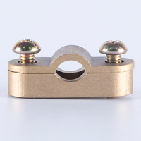 Pince de câble unique de 10mm de conception spéciale personnalisée en usine de Sweld Pince de barre en cuivre résistant aux hautes températures pour la protection contre la foudre et le système de mise à la terre