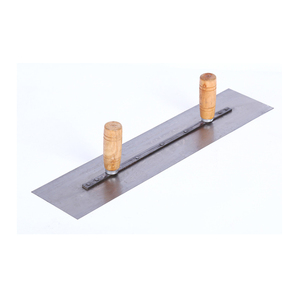 Couteau à Double manche en bois, à plis professionnel d'écumage carreaux, spatule de nivellement murale, outil troel - Product Image 2