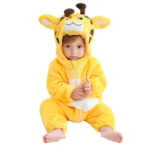 Michley Wholesale Giraffe Animal Baby Romper Cartoon Boy's Romper