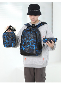 <span class=keywords><strong>Zaino</strong></span> Piccolo da <span class=keywords><strong>Donna</strong></span> Designer di Lusso in Oxford <span class=keywords><strong>Rosso</strong></span>, Stile Vintage Moderno, Sicuro, per Palestra, Sport, Scuola, Giovanile - Product Image 6