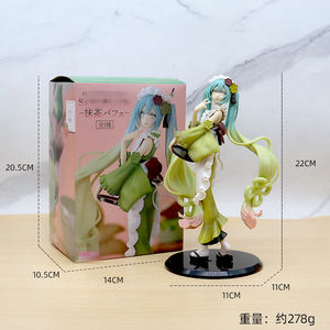 11 Styles Anime Statue <span class=keywords><strong>Miku</strong></span> pays des merveilles papillon oreiller marin costume feuilles d'érable <span class=keywords><strong>Sexy</strong></span> filles dessin animé jouets PVC Anime Figure - Product Image 5