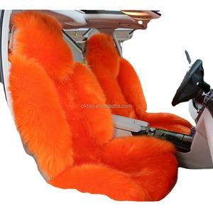 dye orange <strong>sheepskin</strong> fur <strong>car</strong> <strong>seat</strong> <strong>cover</strong>/<strong>seat</strong> <strong>cover</strong> for <strong>car</strong> - Product Image 1